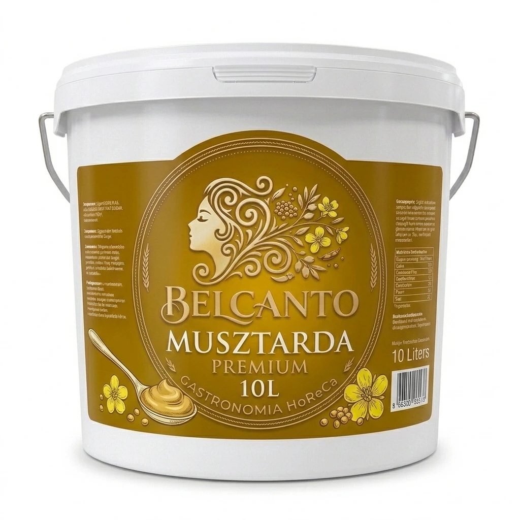 ChefMaster – Musztarda Sarepska Premium Gastronomiczna 10L