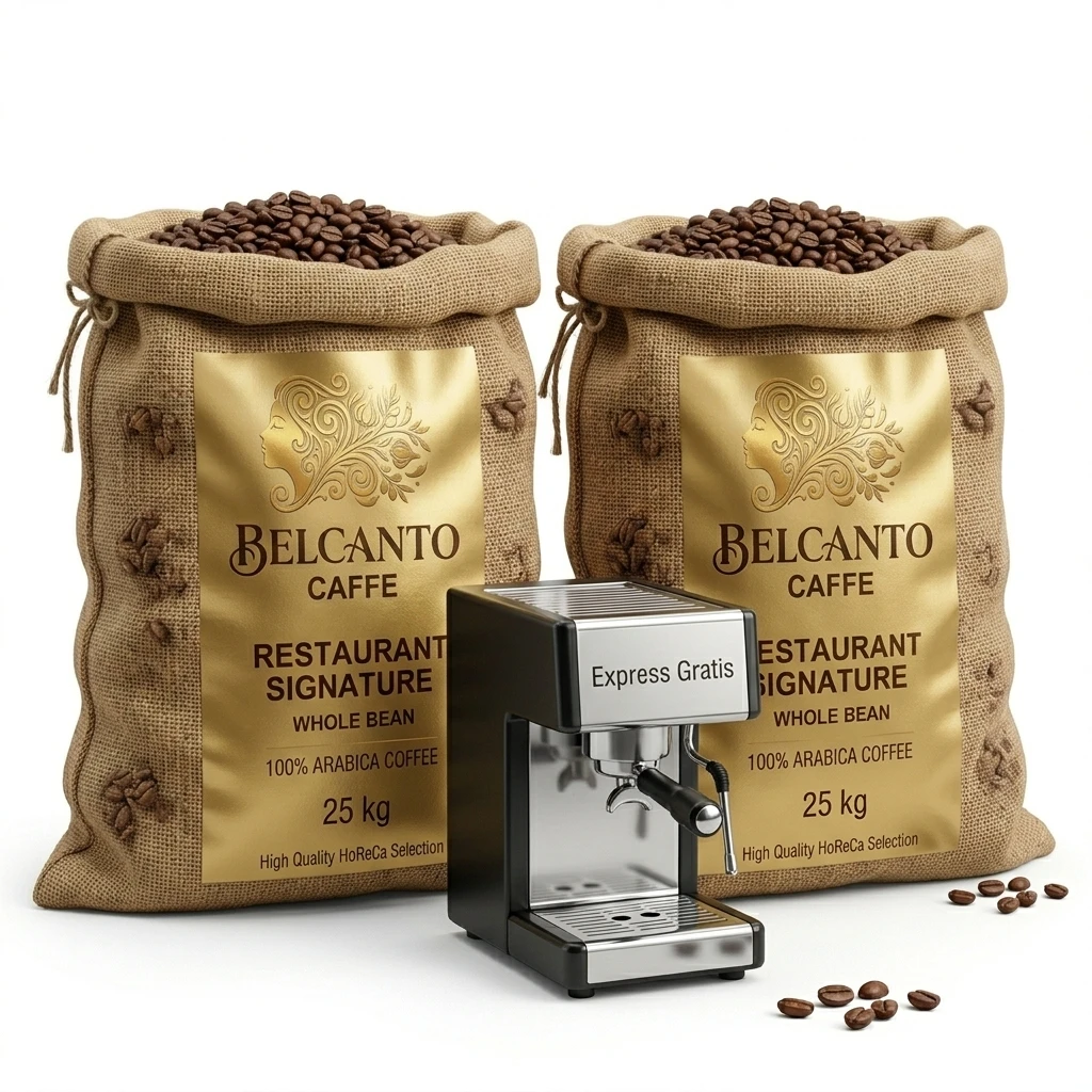 CafeMaster – Kawa Arabica HoReCa 2×25 kg + Ekspres Automatyczny GRATIS